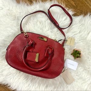 Burberry leather shoulder bag